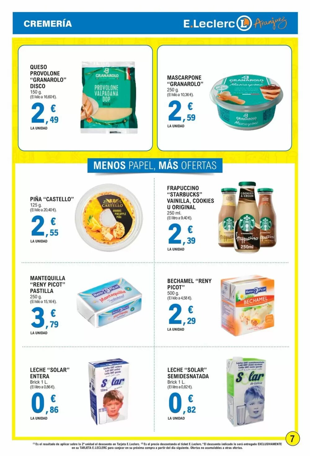 Folleto promocional de E.Leclerc válido desde el 26/11/2025 - Página 7.
