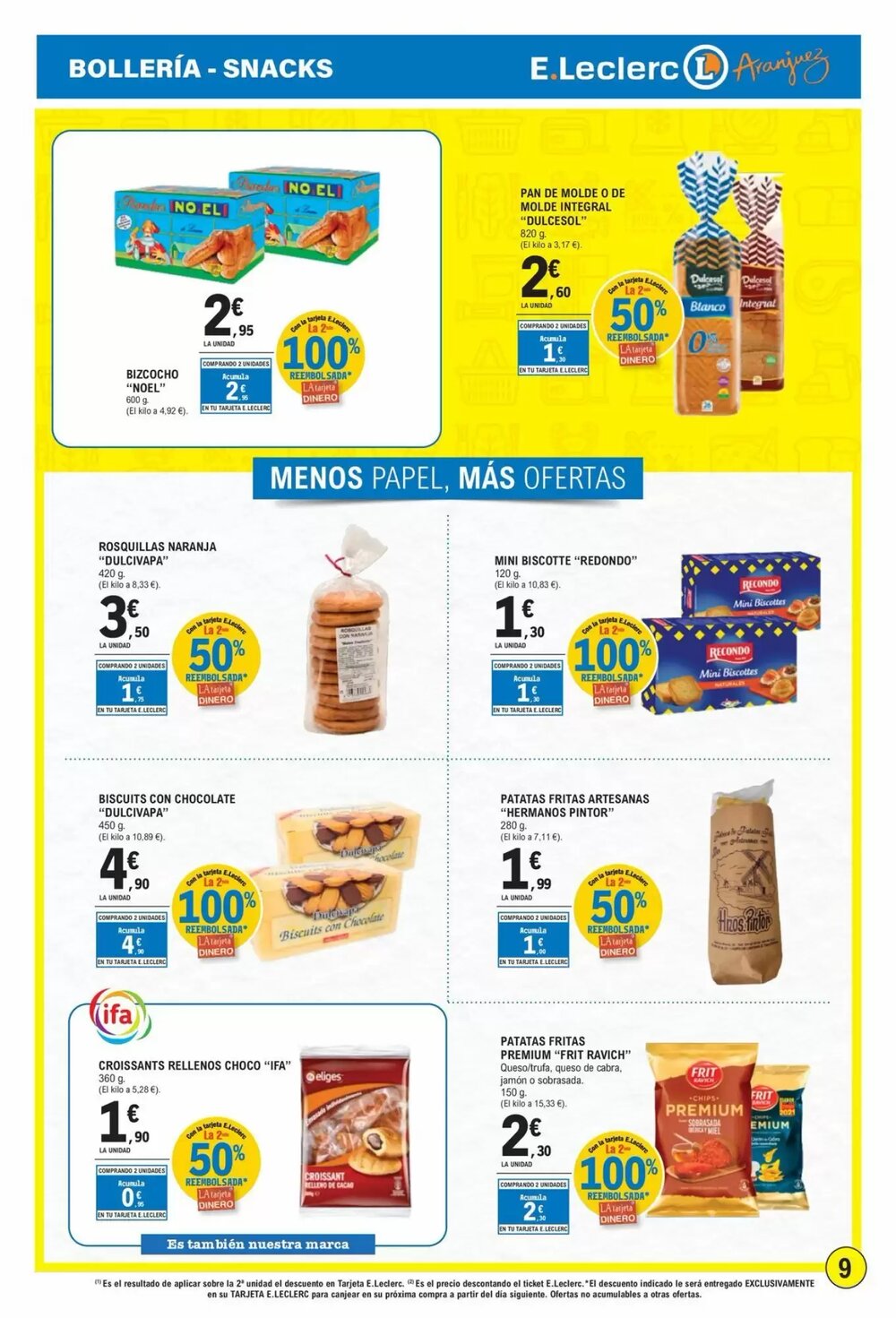 Folleto promocional de E.Leclerc válido desde el 26/11/2025 - Página 9.