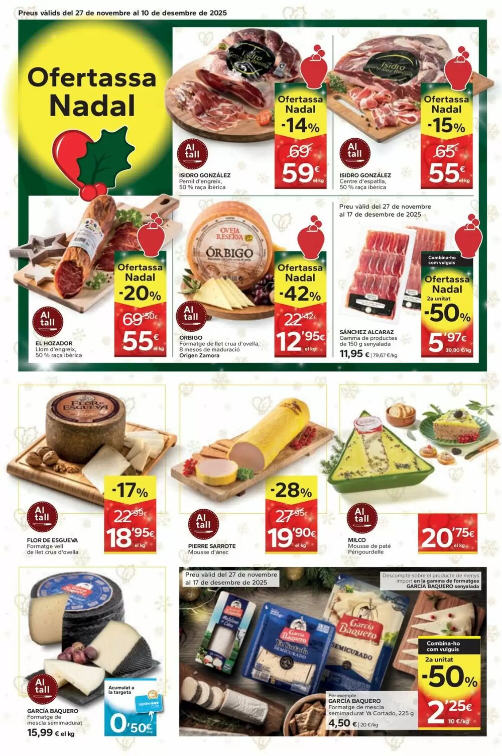 Folleto promocional de Caprabo válido desde el 27/11/2025 - Página 10.