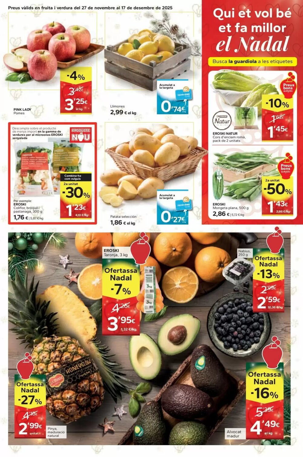 Folleto promocional de Caprabo válido desde el 27/11/2025 - Página 13.