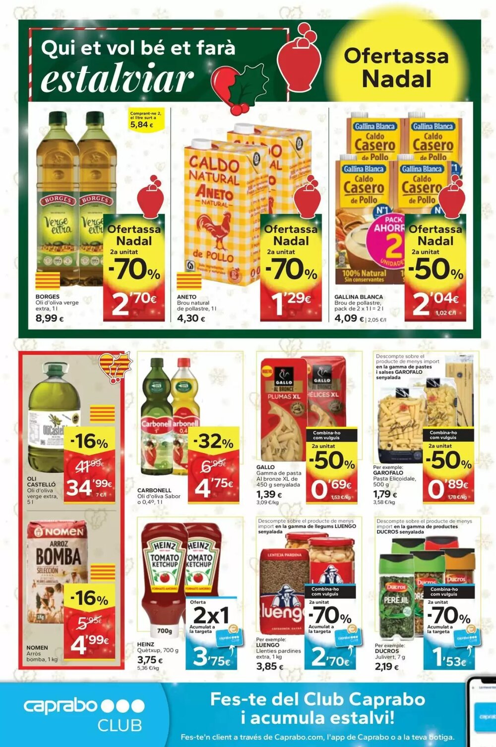 Folleto promocional de Caprabo válido desde el 27/11/2025 - Página 18.