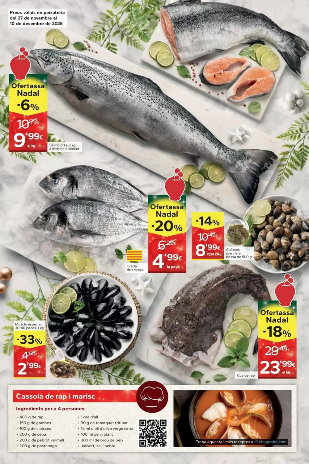 Folleto promocional de Caprabo válido desde el 27/11/2025 - Página 7.