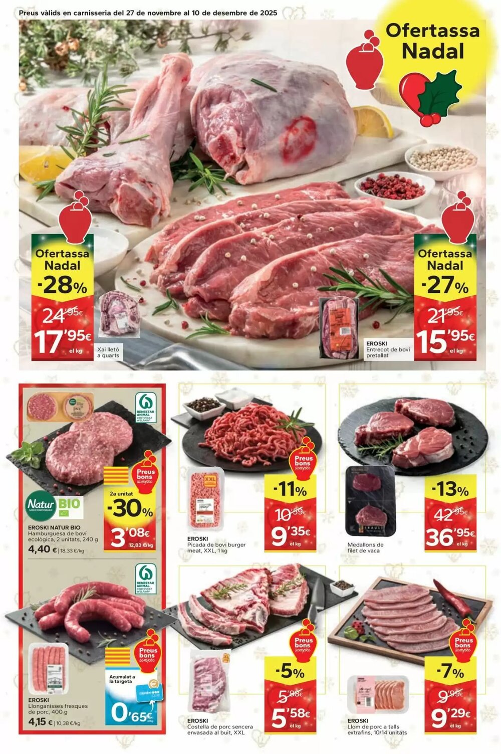 Folleto promocional de Caprabo válido desde el 27/11/2025 - Página 8.