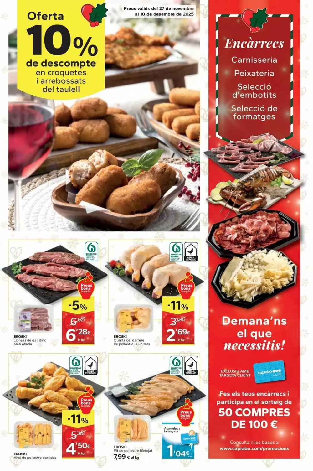 Folleto promocional de Caprabo válido desde el 27/11/2025 - Página 9.