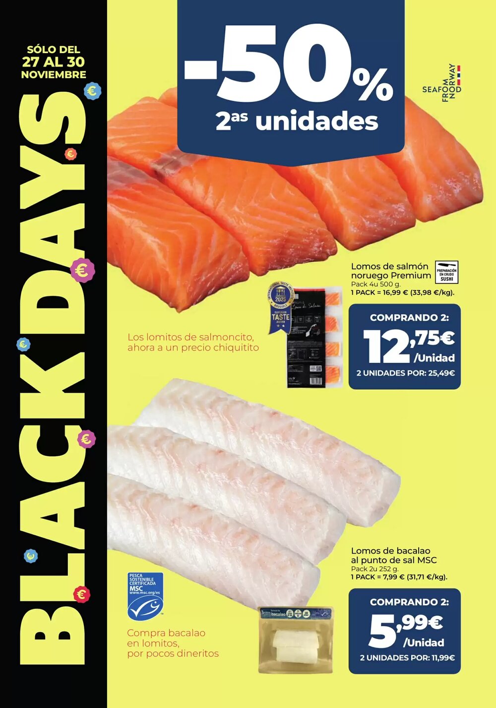 Folleto promocional de La Sirena válido desde el 27/11/2025 - Página 2.