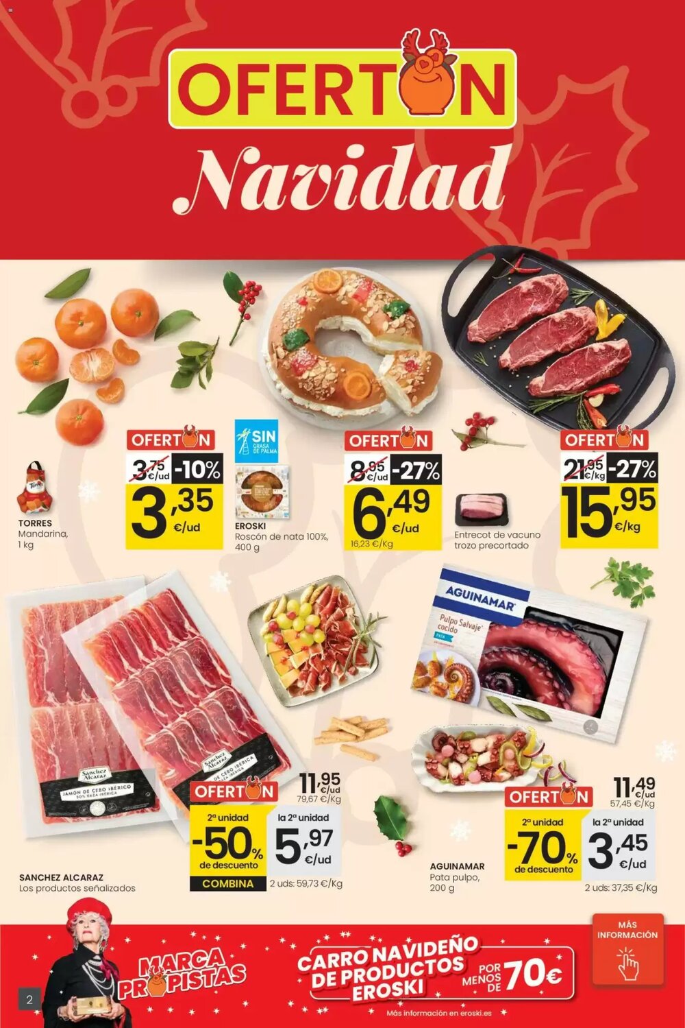 Folleto promocional de Eroski válido desde el 27/11/2025 - Página 2.