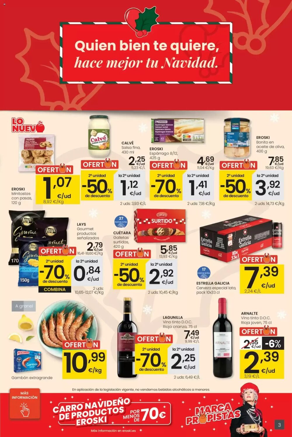 Folleto promocional de Eroski válido desde el 27/11/2025 - Página 3.