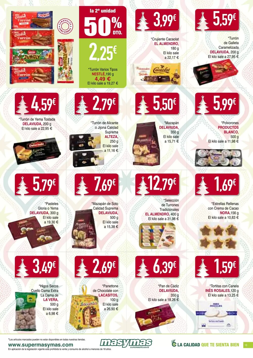 Folleto promocional de Masymas válido desde el 27/11/2025 - Página 13.