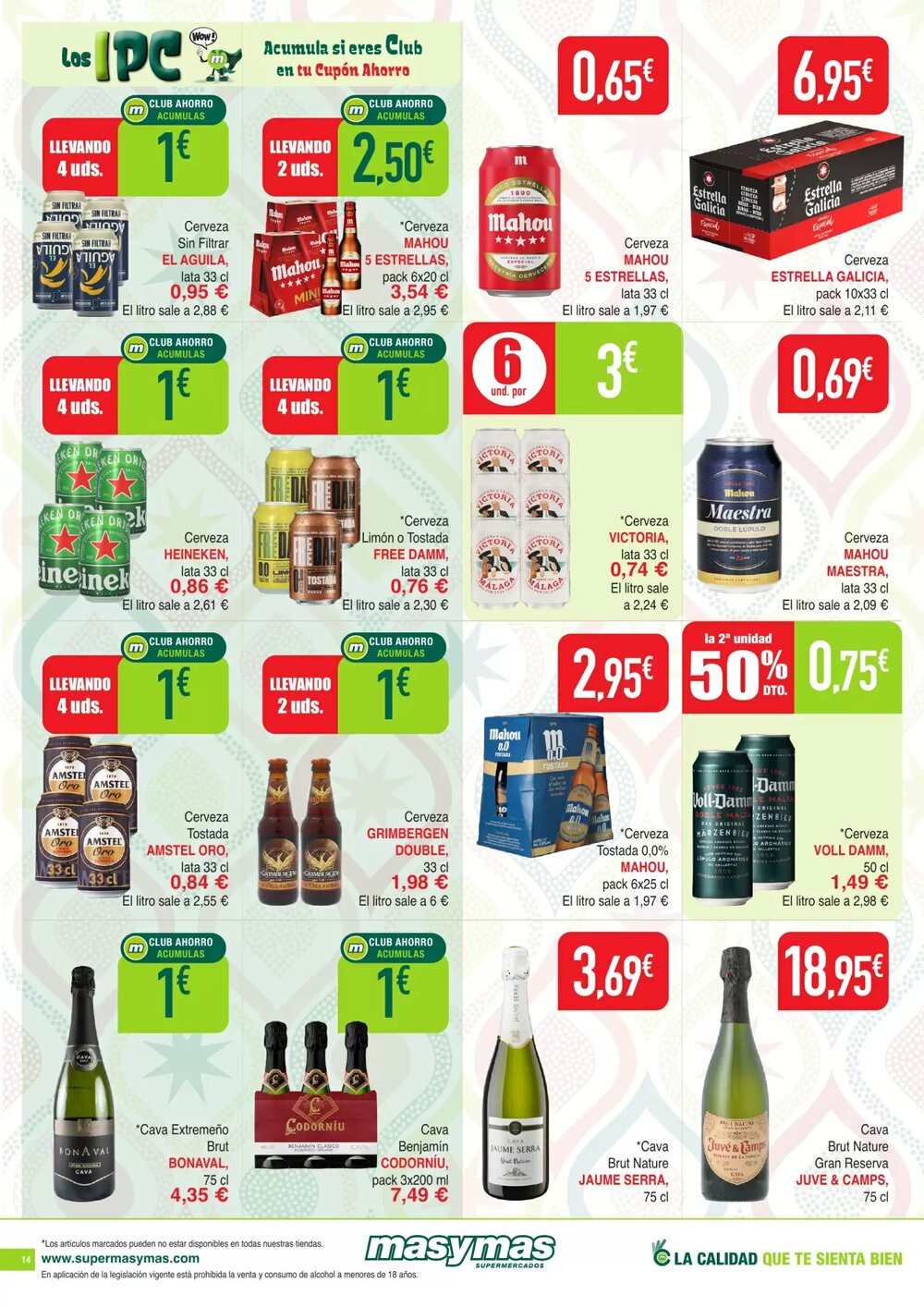 Folleto promocional de Masymas válido desde el 27/11/2025 - Página 14.