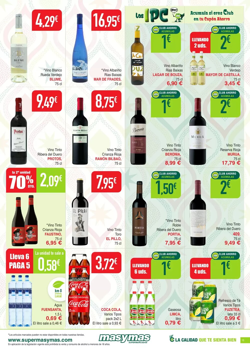 Folleto promocional de Masymas válido desde el 27/11/2025 - Página 15.