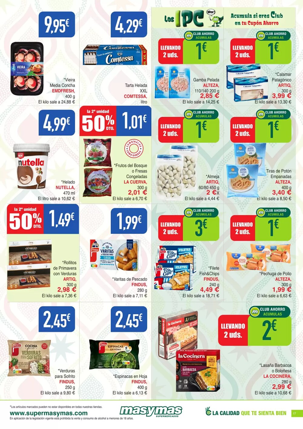 Folleto promocional de Masymas válido desde el 27/11/2025 - Página 17.