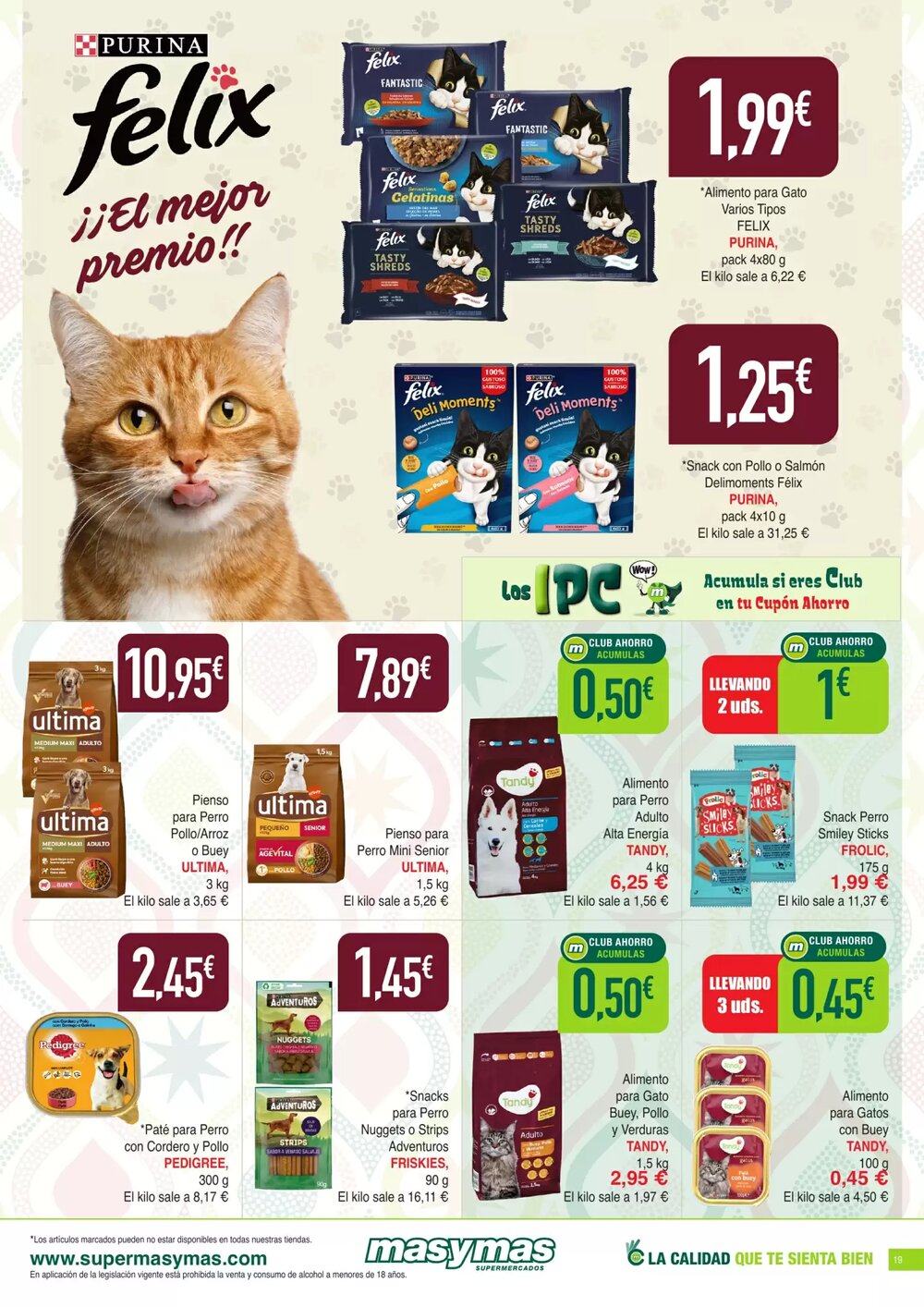 Folleto promocional de Masymas válido desde el 27/11/2025 - Página 19.