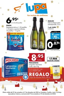 Folleto promocional de Lupa válido desde el 27/11/2025
