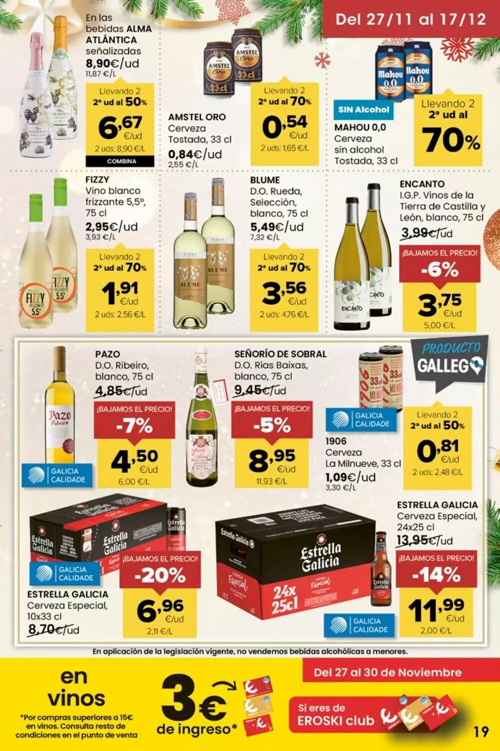 Folleto promocional de Autoservicios Familia válido desde el 27/11/2025 - Página 19.