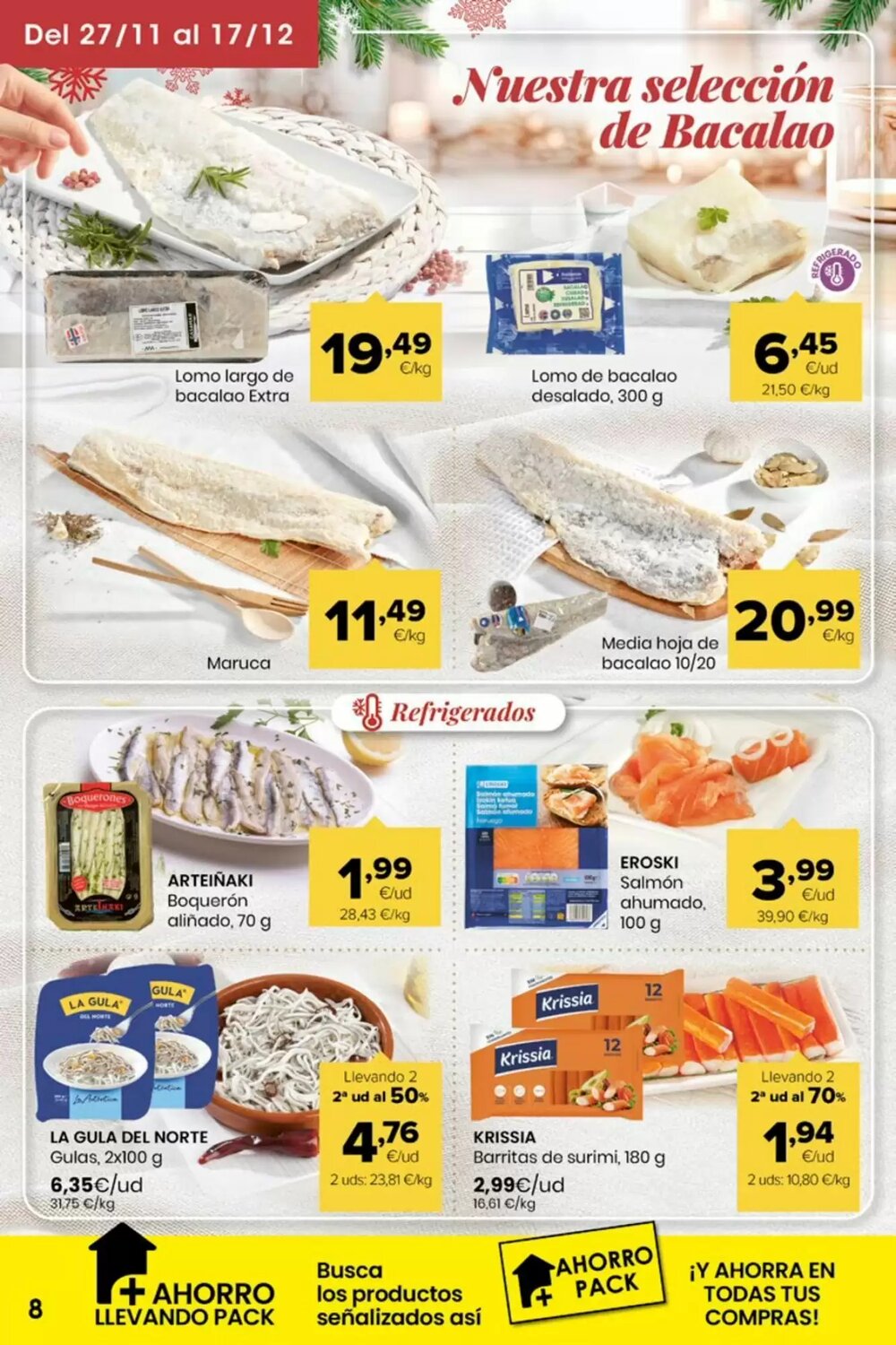 Folleto promocional de Autoservicios Familia válido desde el 27/11/2025 - Página 8.