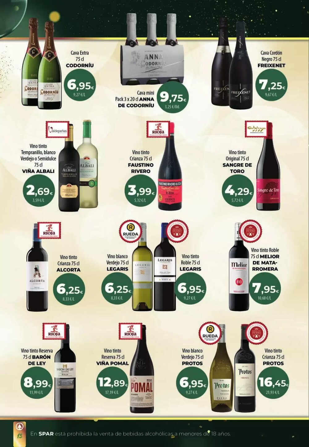 Folleto promocional de Spar La Palma válido desde el 27/11/2025 - Página 13.