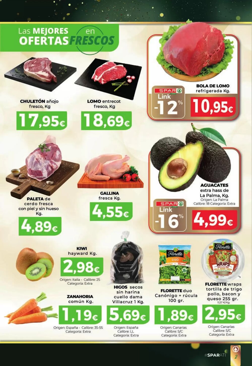 Folleto promocional de Spar La Palma válido desde el 27/11/2025 - Página 2.