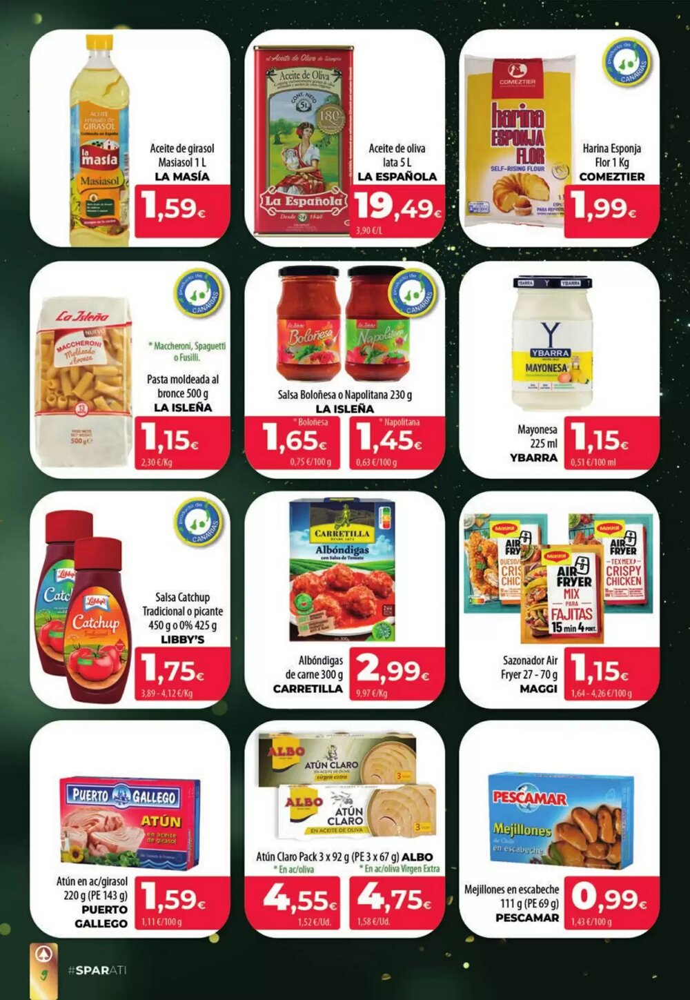 Folleto promocional de Spar La Palma válido desde el 27/11/2025 - Página 9.