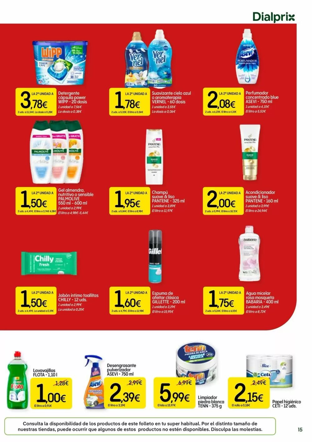 Folleto promocional de Dialprix válido desde el 27/11/2025 - Página 15.