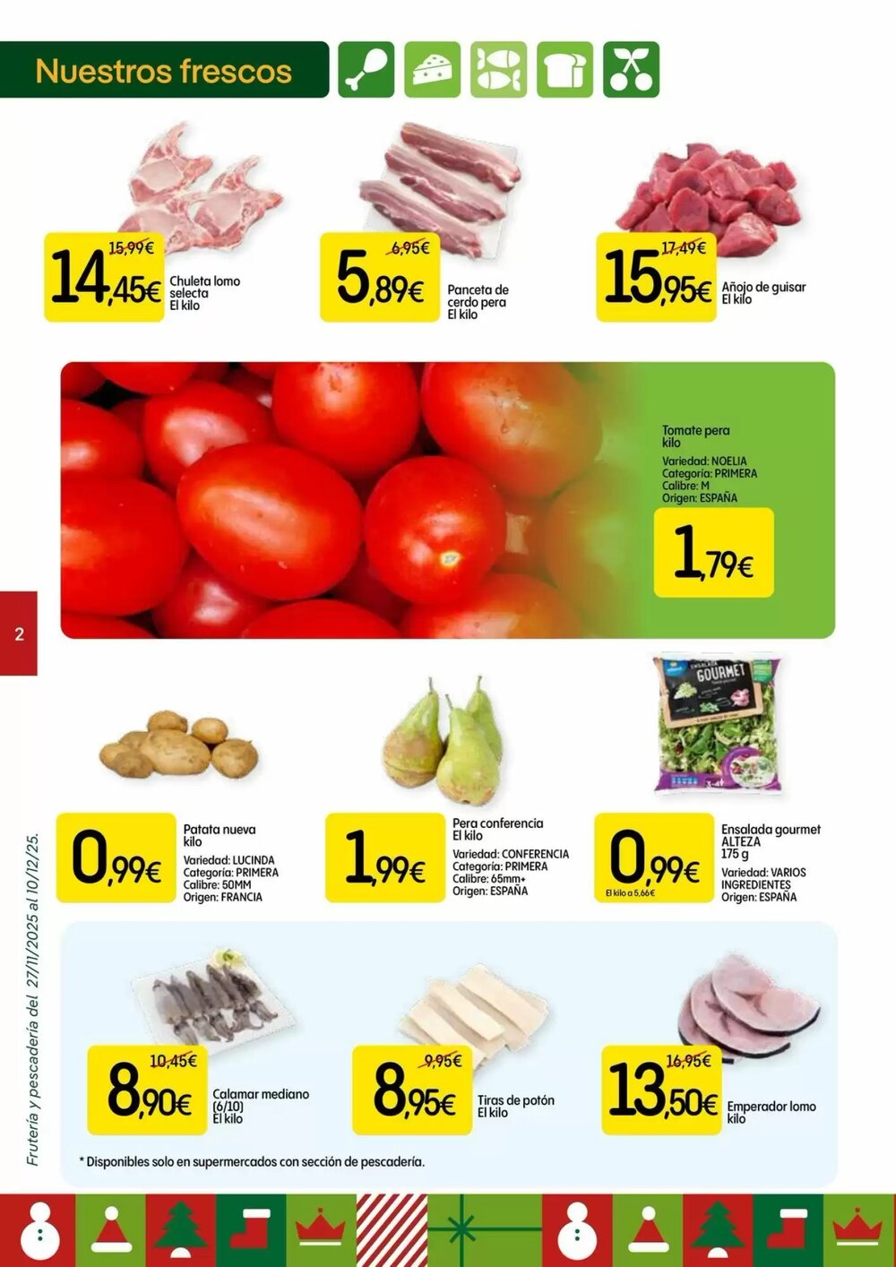 Folleto promocional de Dialprix válido desde el 27/11/2025 - Página 2.