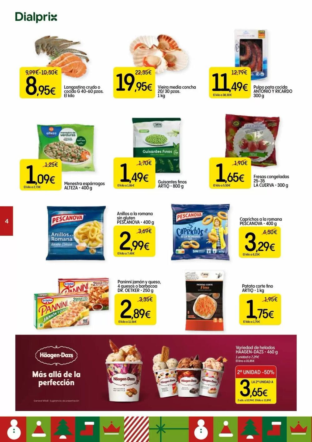 Folleto promocional de Dialprix válido desde el 27/11/2025 - Página 4.