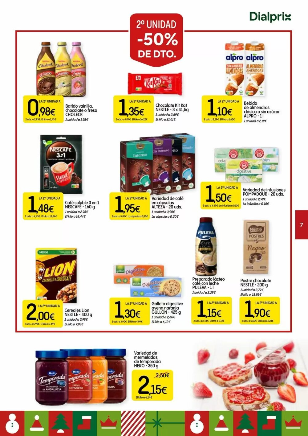 Folleto promocional de Dialprix válido desde el 27/11/2025 - Página 7.