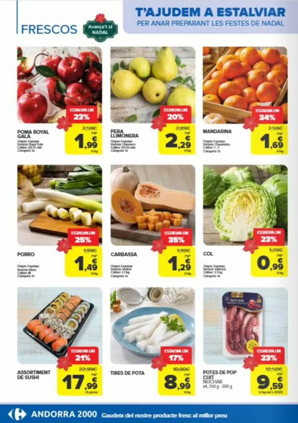 Folleto promocional de Andorra 2000 válido desde el 28/11/2025 - Página 2.