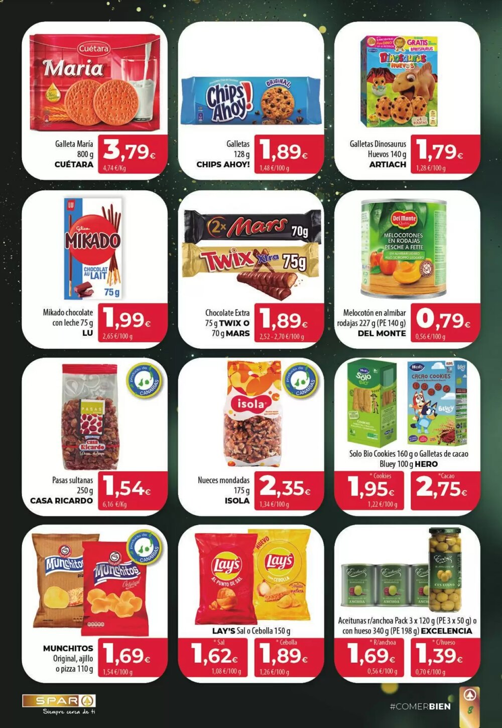 Folleto promocional de Spar válido desde el 28/11/2025 - Página 8.