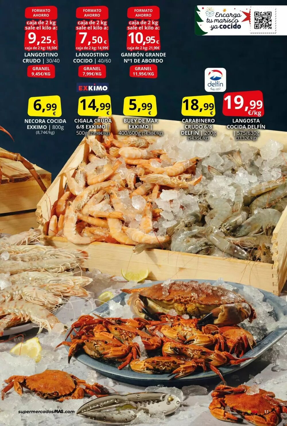 Folleto promocional de MAS válido desde el 28/11/2025 - Página 11.