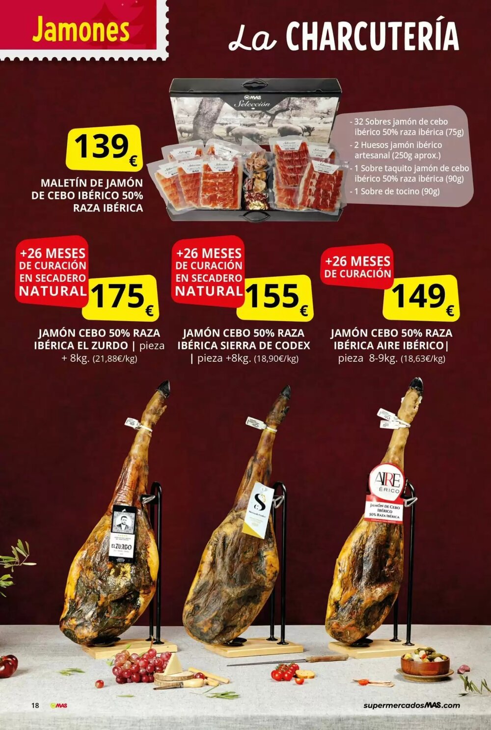 Folleto promocional de MAS válido desde el 28/11/2025 - Página 18.