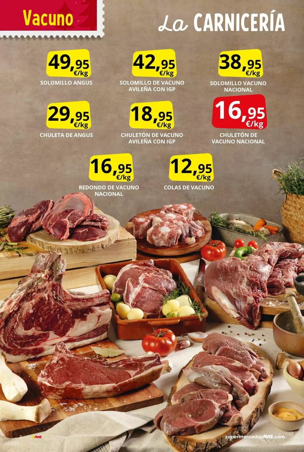 Folleto promocional de MAS válido desde el 28/11/2025 - Página 2.