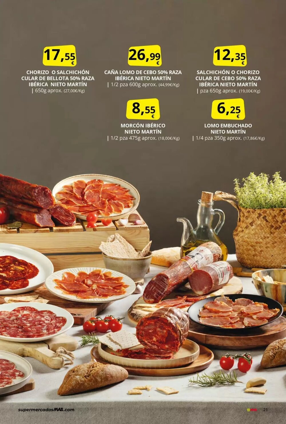 Folleto promocional de MAS válido desde el 28/11/2025 - Página 21.