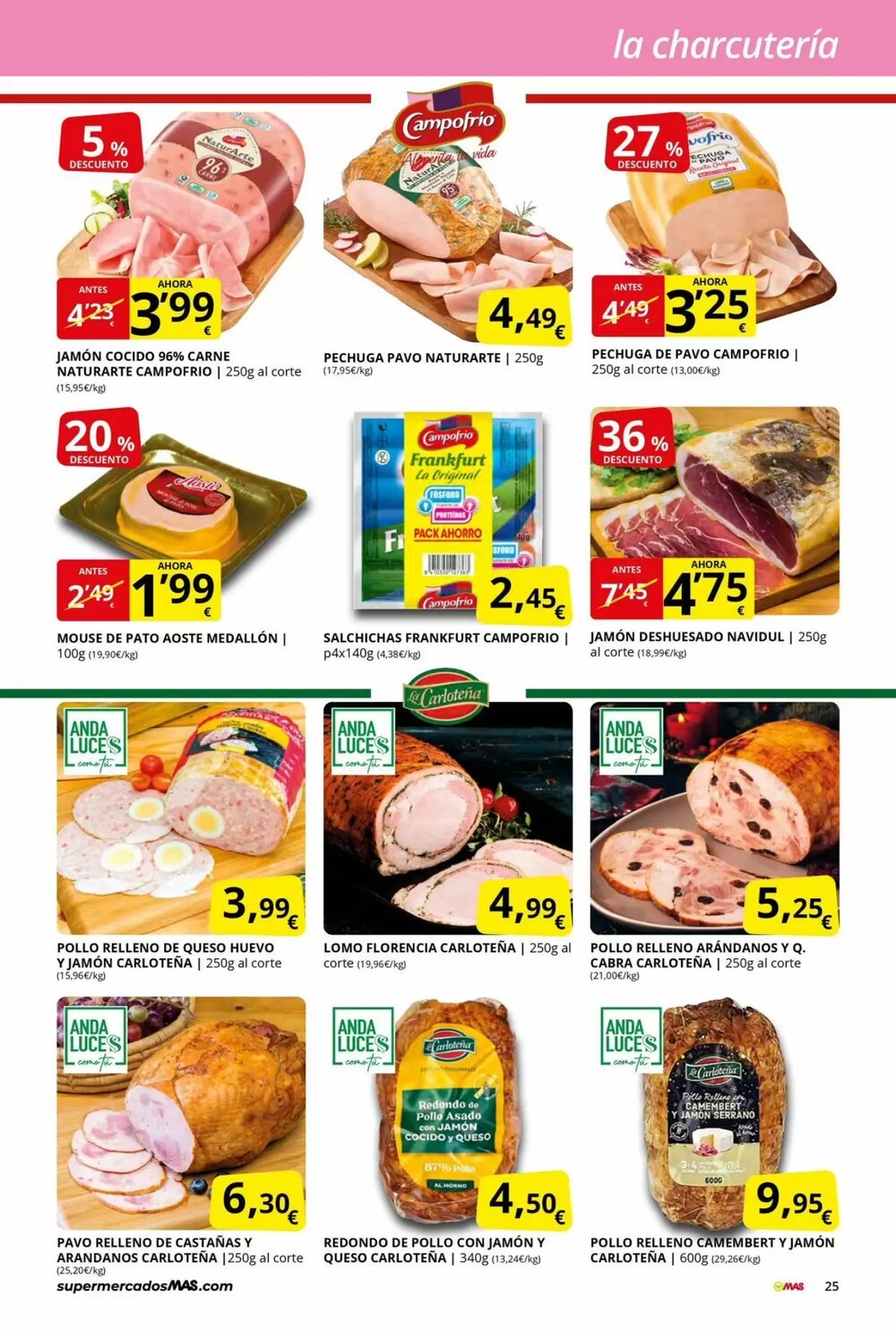 Folleto promocional de MAS válido desde el 28/11/2025 - Página 25.