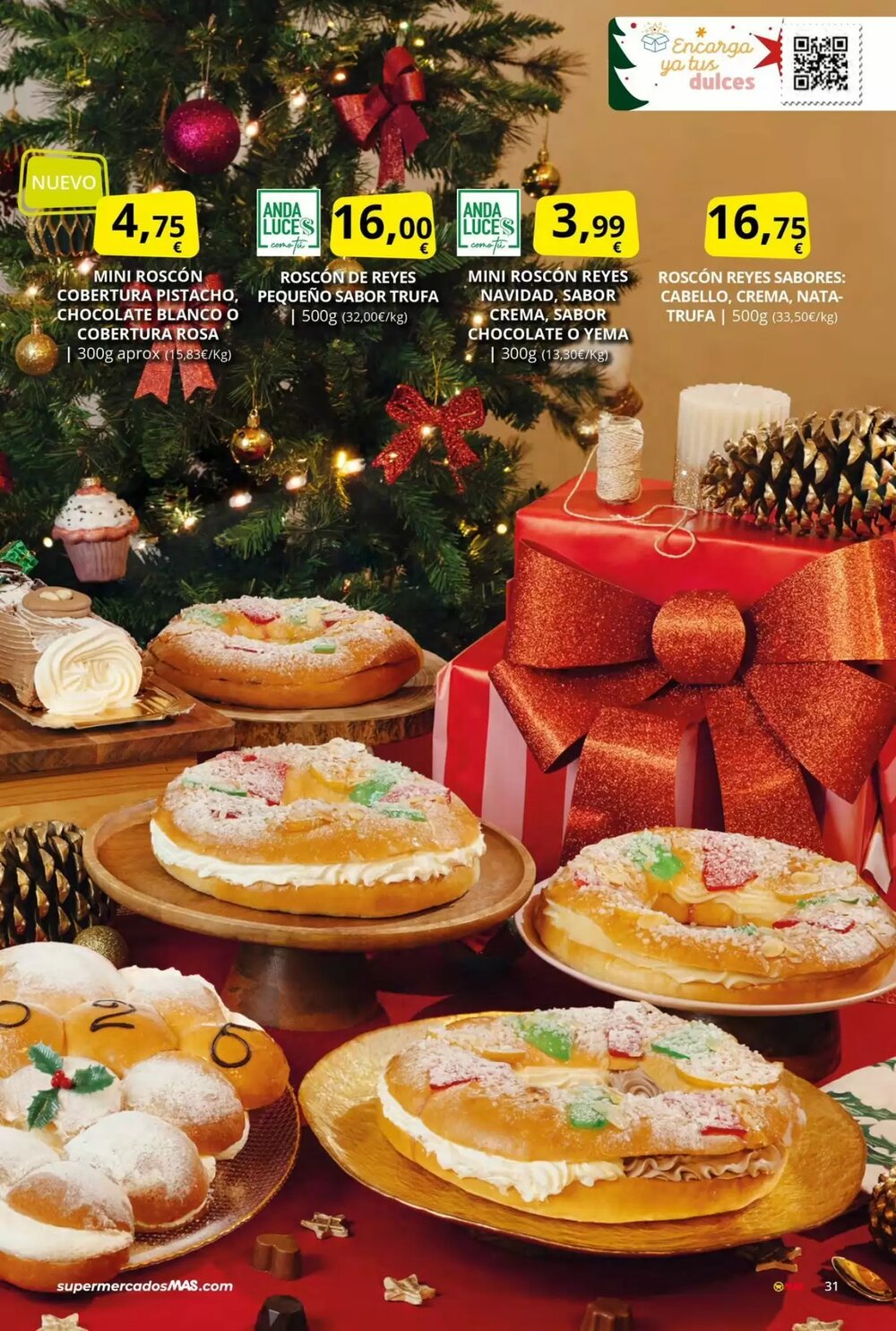 Folleto promocional de MAS válido desde el 28/11/2025 - Página 31.