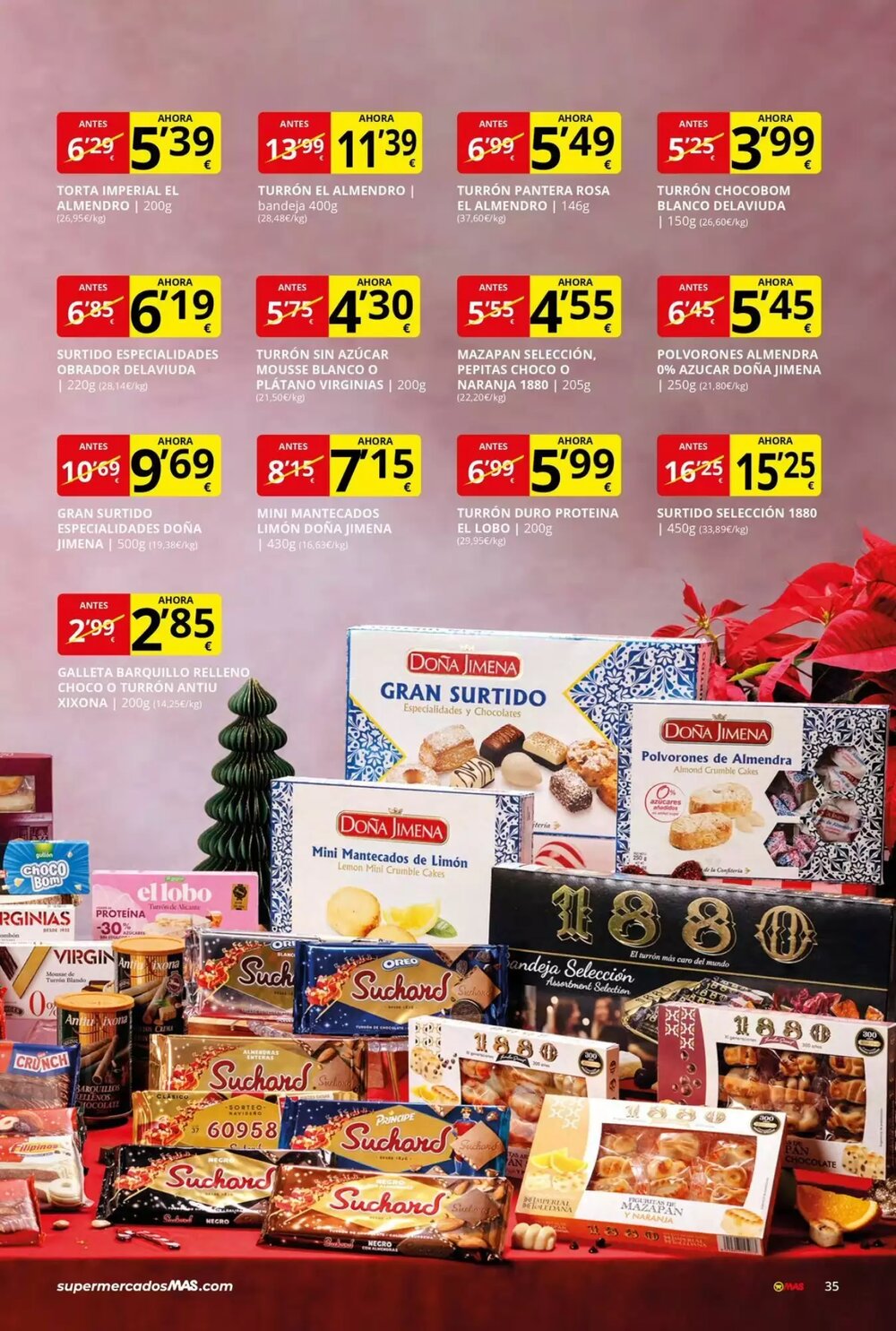 Folleto promocional de MAS válido desde el 28/11/2025 - Página 35.