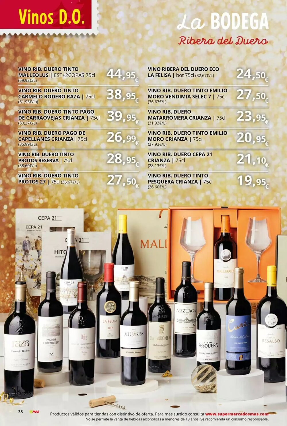 Folleto promocional de MAS válido desde el 28/11/2025 - Página 38.