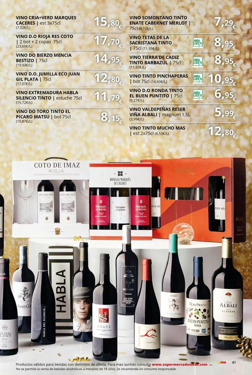 Folleto promocional de MAS válido desde el 28/11/2025 - Página 41.