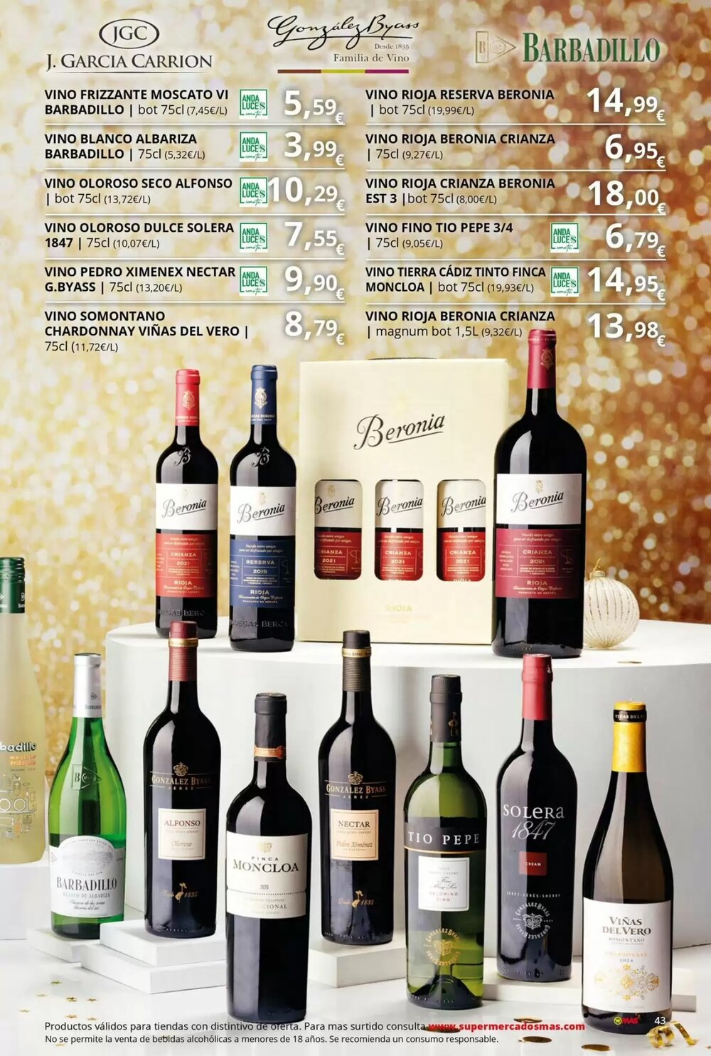 Folleto promocional de MAS válido desde el 28/11/2025 - Página 43.