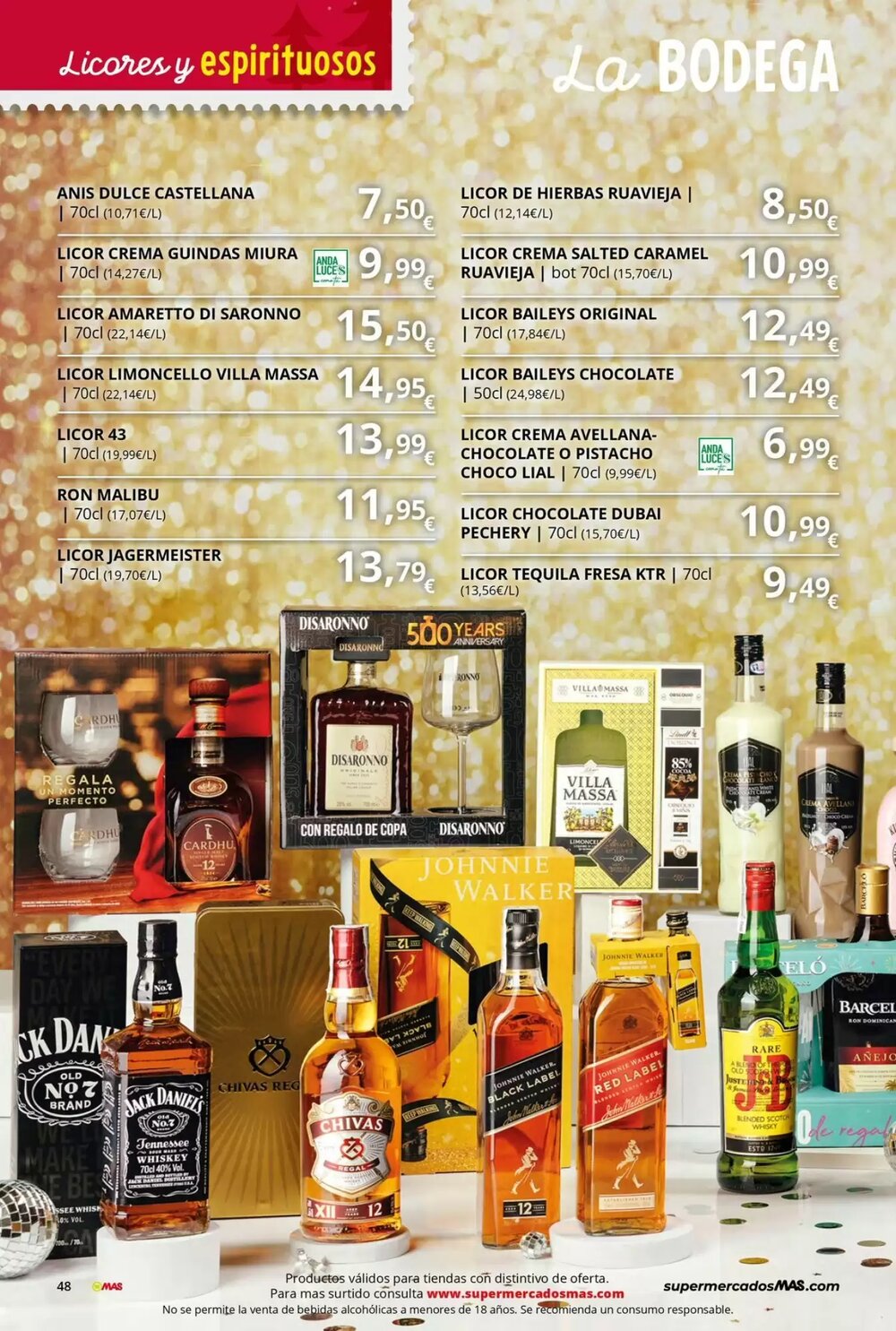 Folleto promocional de MAS válido desde el 28/11/2025 - Página 48.