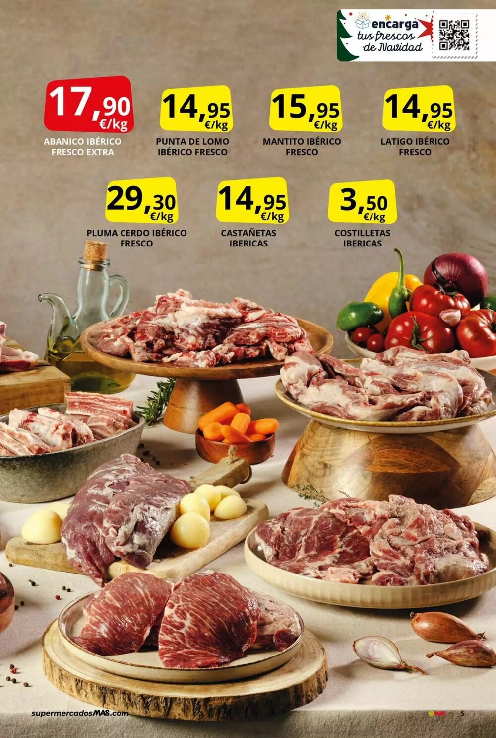 Folleto promocional de MAS válido desde el 28/11/2025 - Página 5.