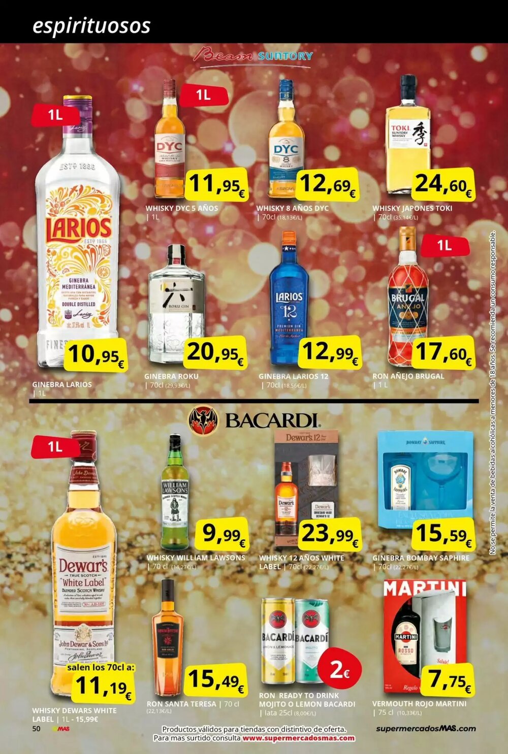 Folleto promocional de MAS válido desde el 28/11/2025 - Página 50.