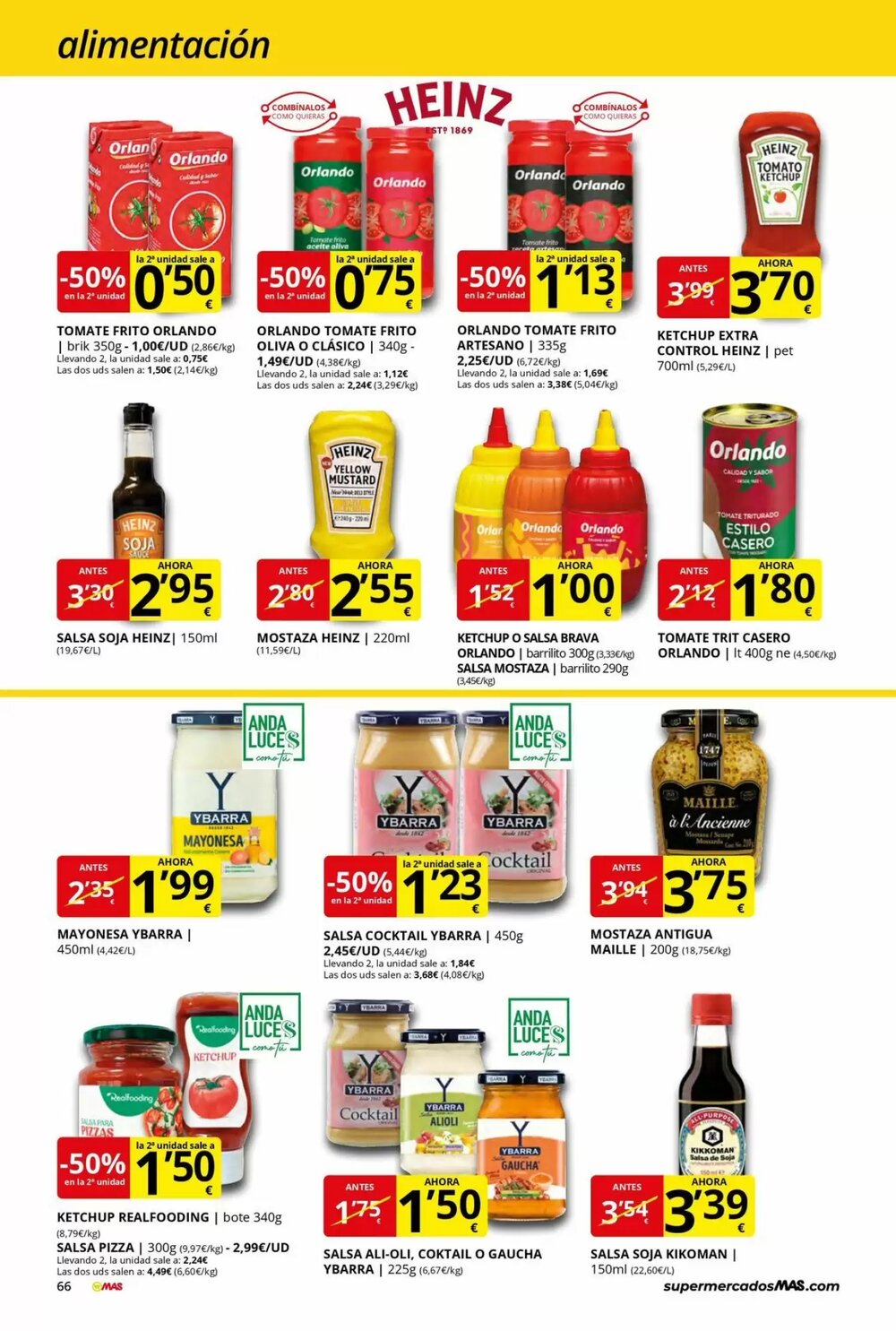 Folleto promocional de MAS válido desde el 28/11/2025 - Página 66.