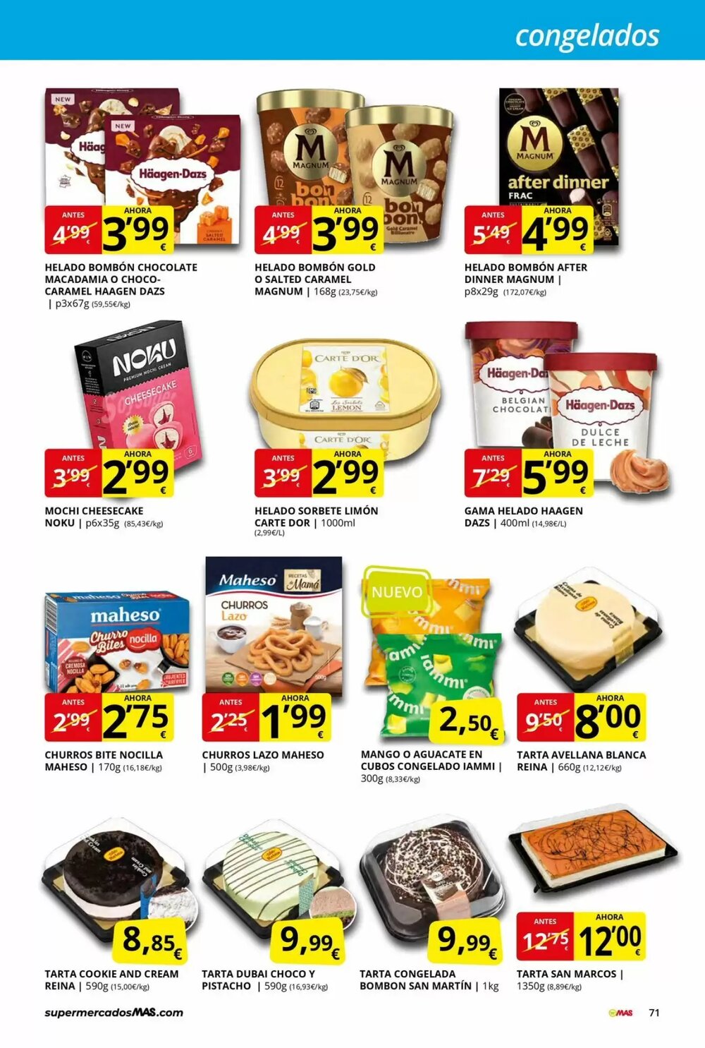Folleto promocional de MAS válido desde el 28/11/2025 - Página 71.