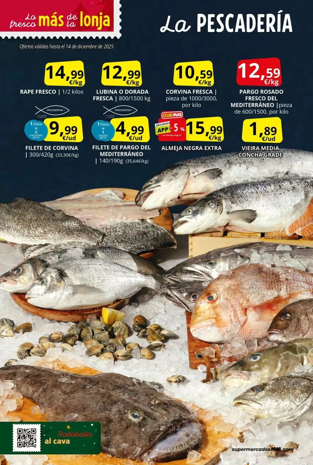 Folleto promocional de MAS válido desde el 28/11/2025 - Página 8.