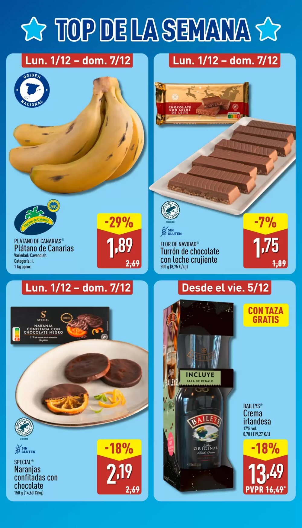Folleto promocional de ALDI válido desde el 01/12/2025 - Página 2.