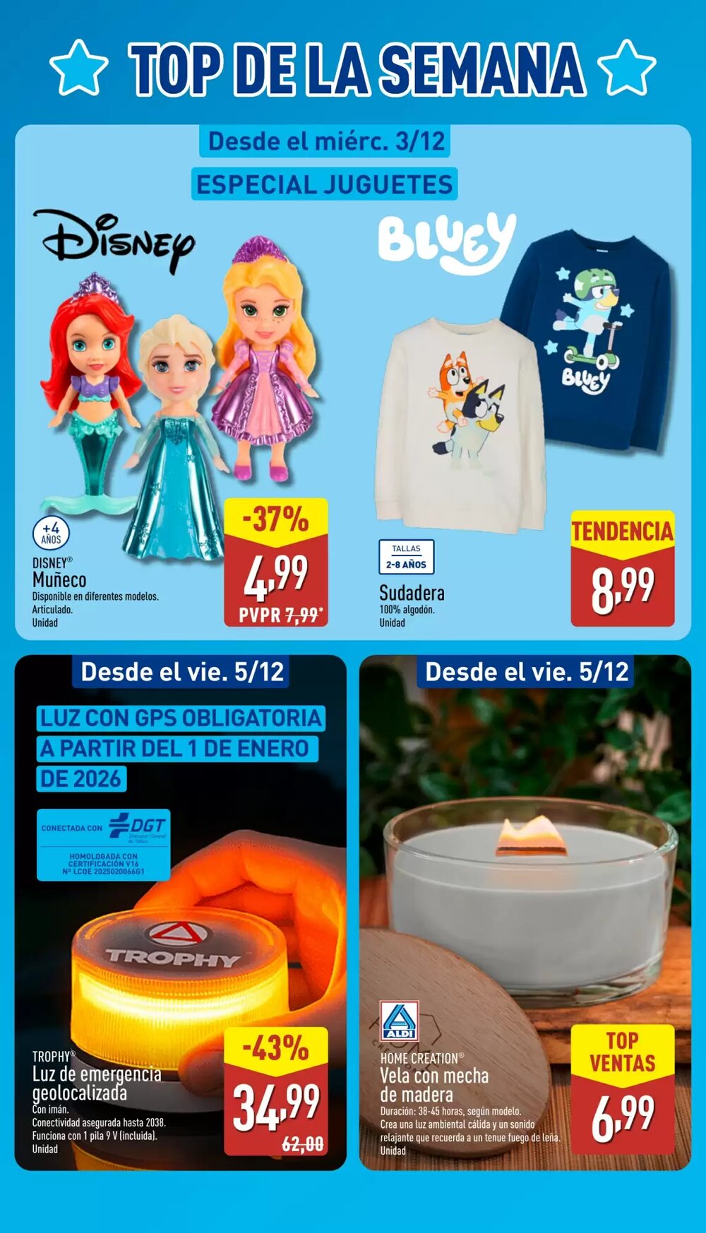 Folleto promocional de ALDI válido desde el 01/12/2025 - Página 3.