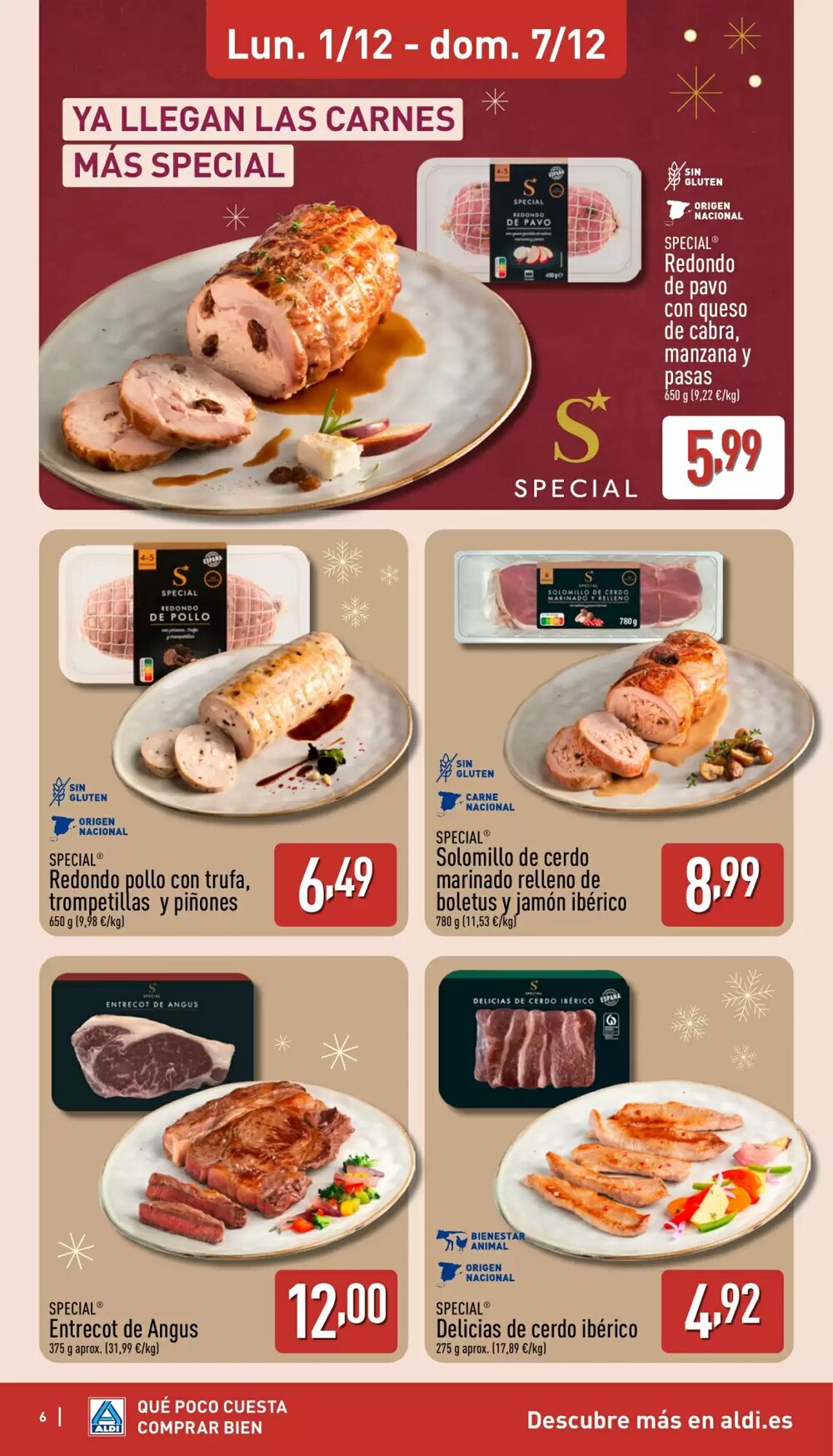 Folleto promocional de ALDI válido desde el 01/12/2025 - Página 6.