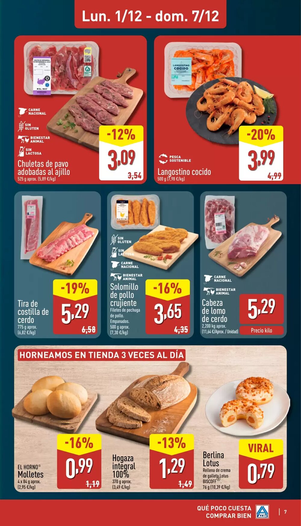 Folleto promocional de ALDI válido desde el 01/12/2025 - Página 7.