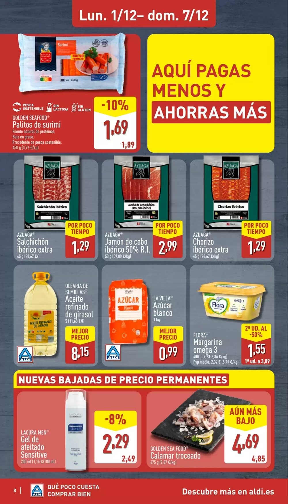 Folleto promocional de ALDI válido desde el 01/12/2025 - Página 8.