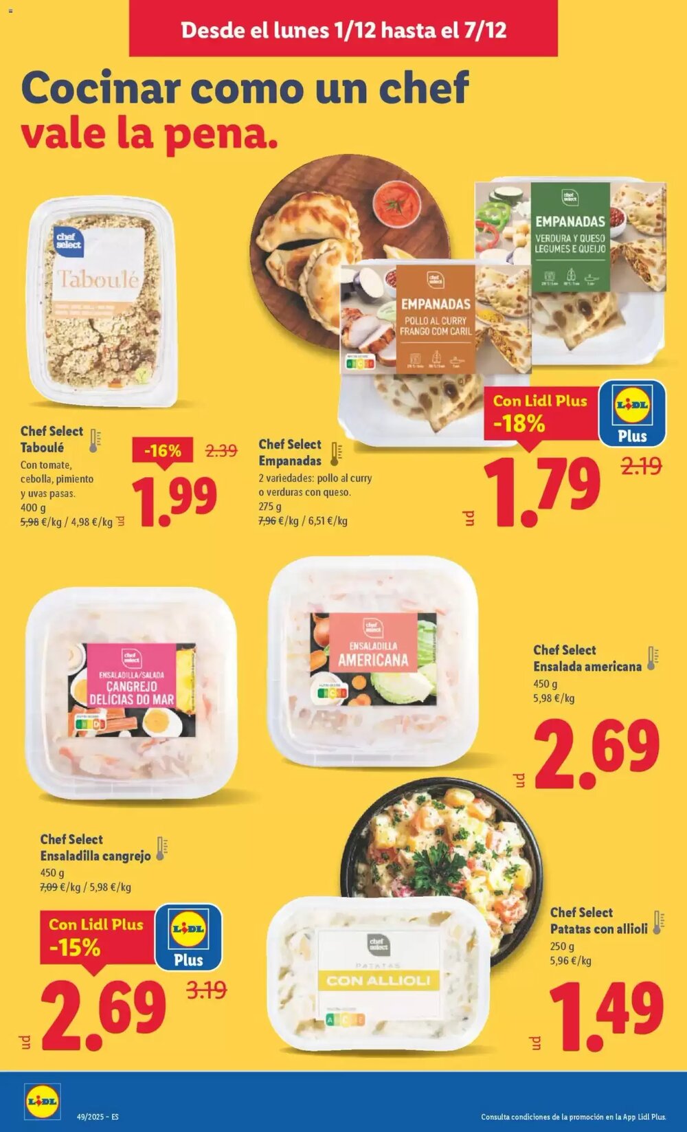 Folleto promocional de Lidl válido desde el 01/12/2025 - Página 12.